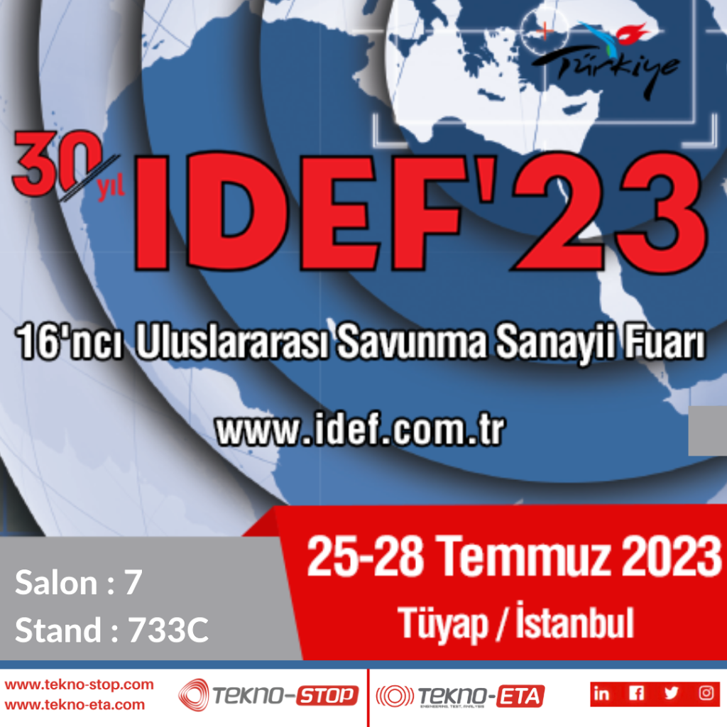 You are invited to our stand at IDEF’23 Fair!